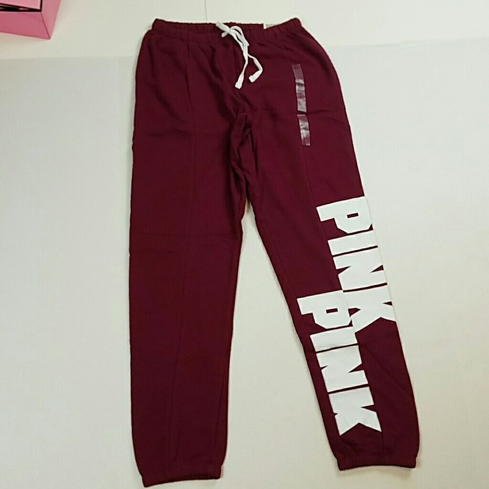PINK Victoria's Secret Jogger pants sweatpants NWT - Picture 3 of 7